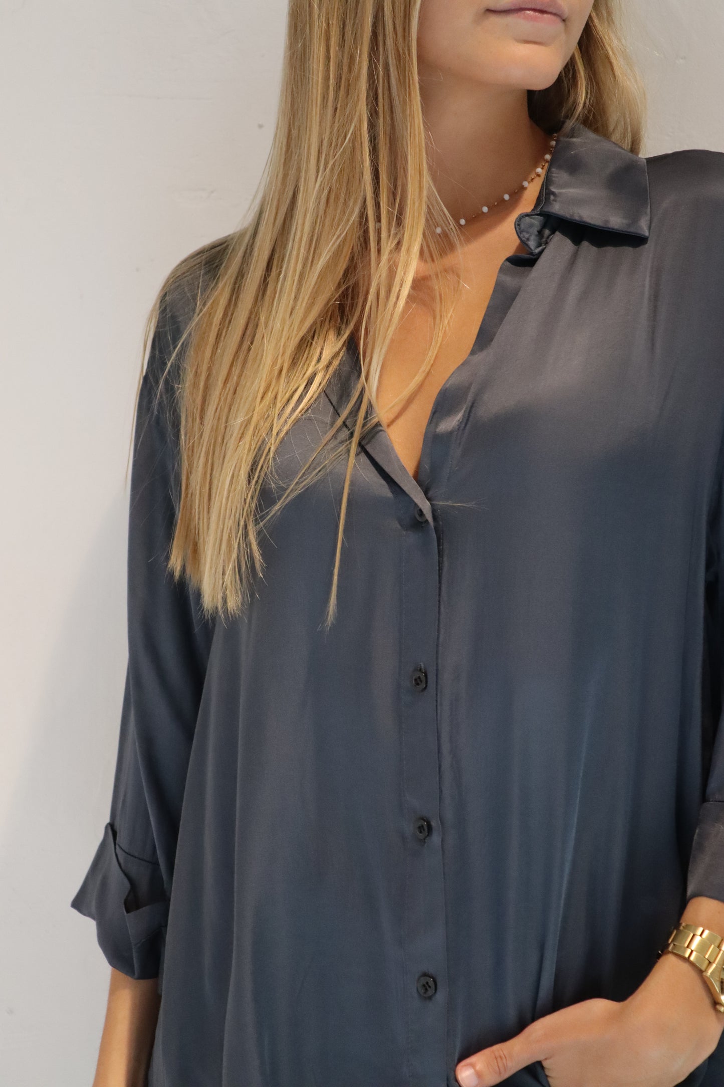 CAMISA MONACO GRIS