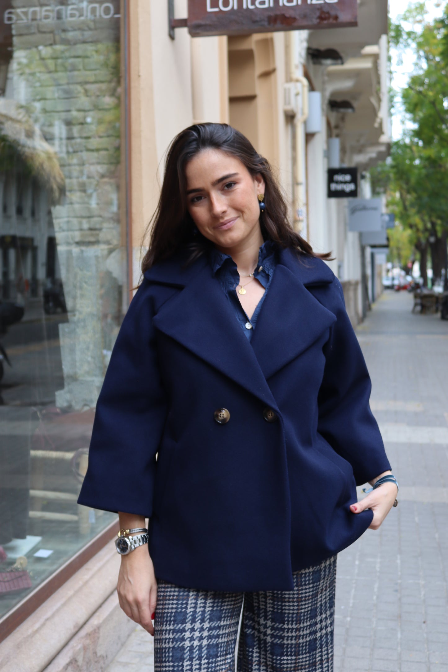 ABRIGO ITALIA AZUL MARINO