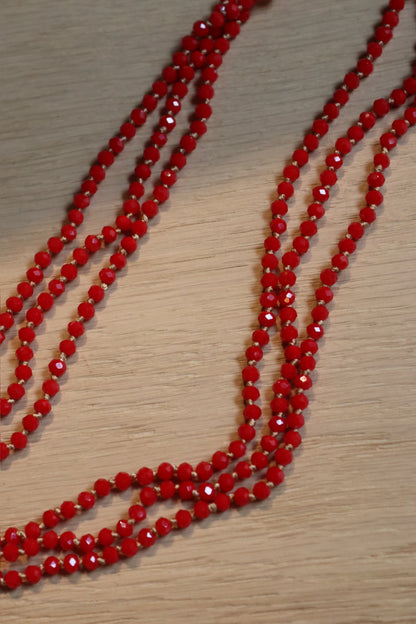 COLLAR ZOE MINI ROJO