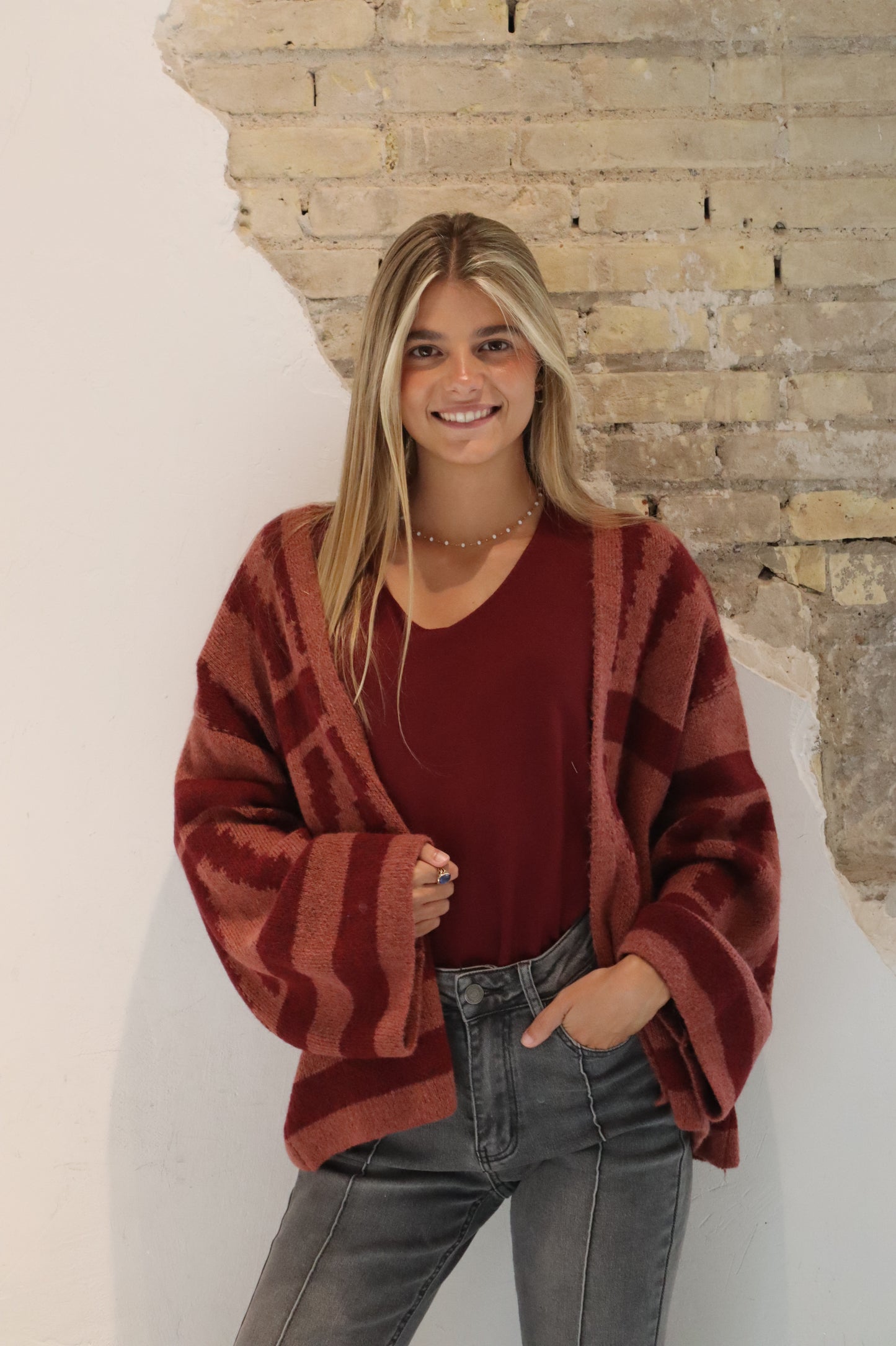 CHAQUETA ANI VINO