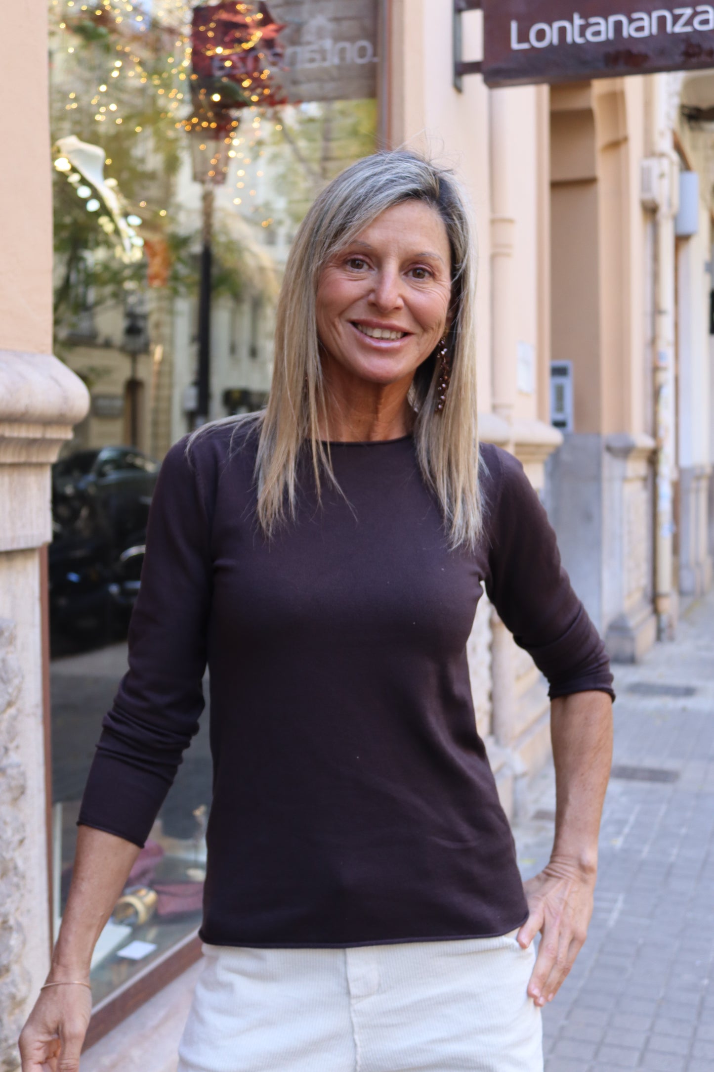 JERSEY BÁSICO CHOCOLATE