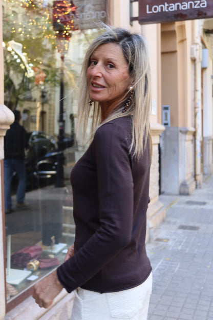 JERSEY BÁSICO CHOCOLATE