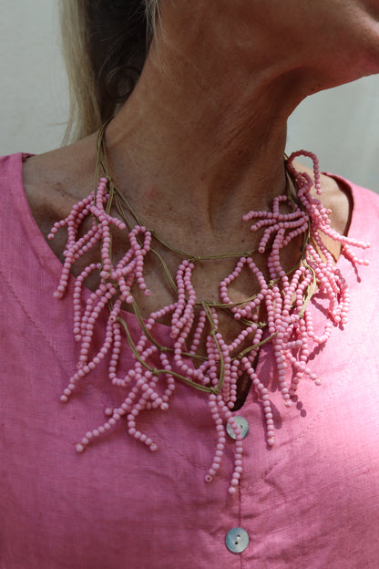 COLLAR NIZA ROSA