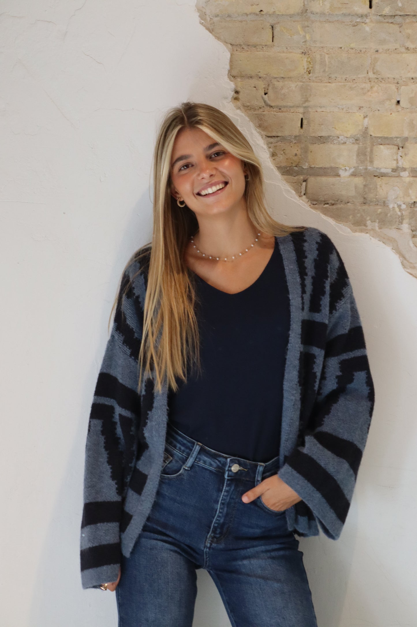 CHAQUETA ANI AZUL