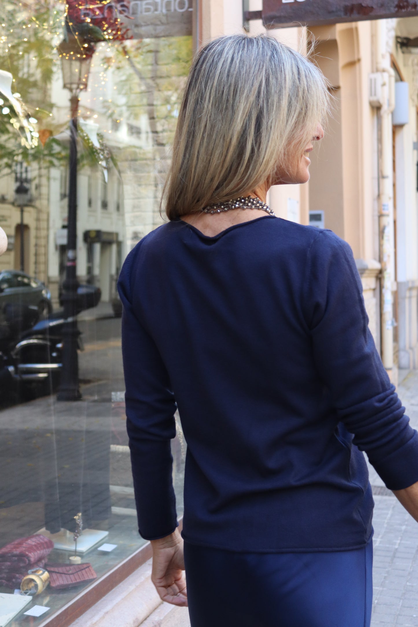 JERSEY BÁSICO MARINO