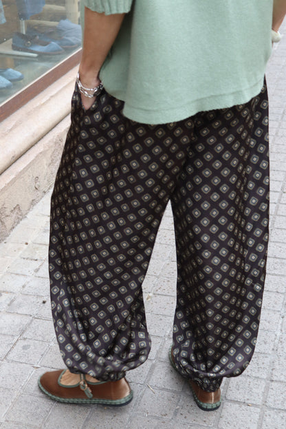 PANTALÓN BOMBACHO GRIS