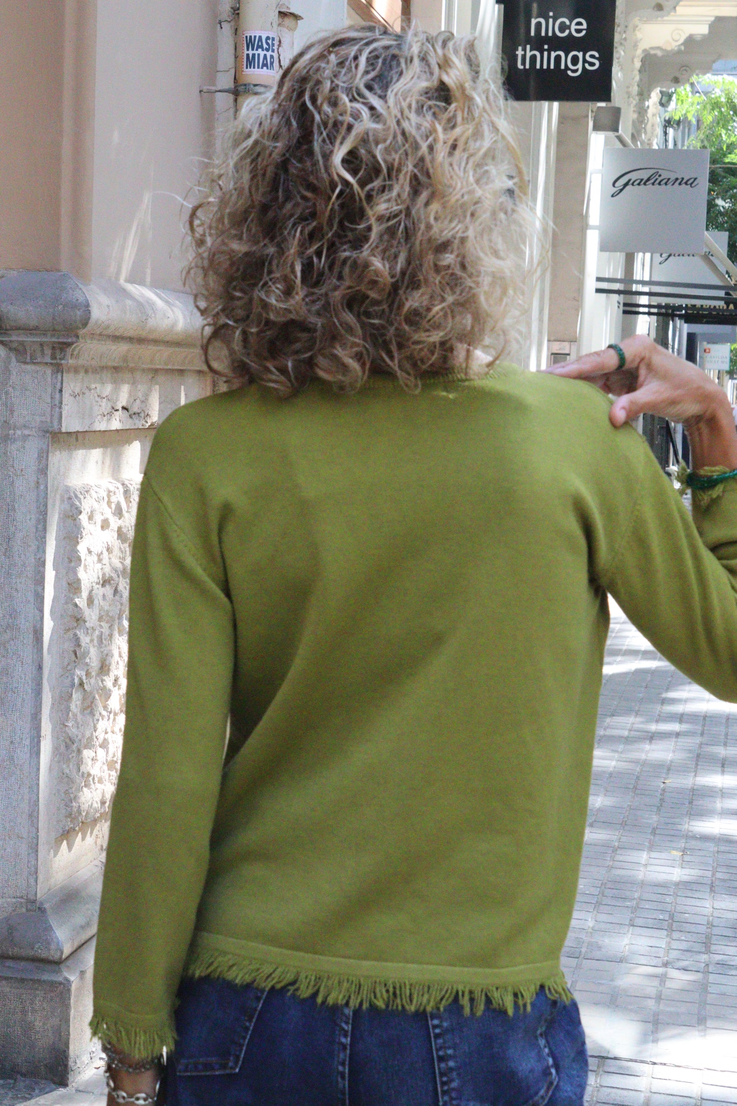 JERSEY FLECOS PISTACHO