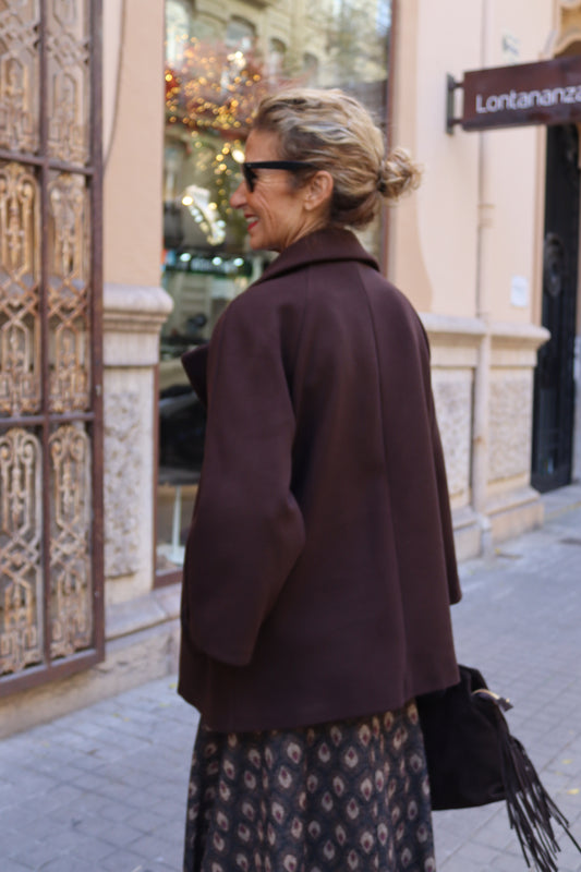 ABRIGO ITALIA MARRÓN