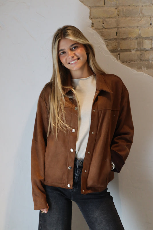 CHAQUETA ANTELINA CAMEL