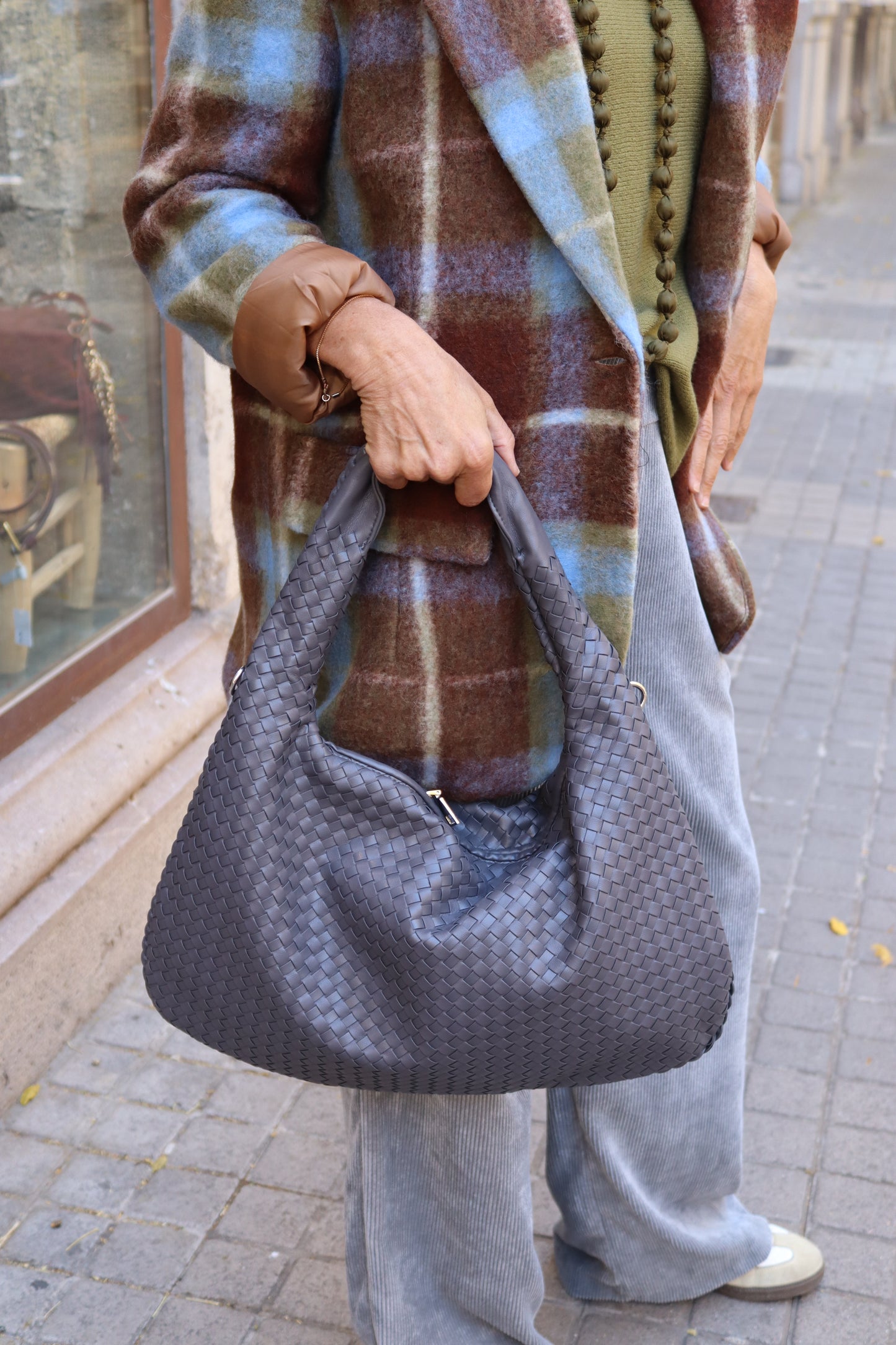 BOLSO GEMA GRIS